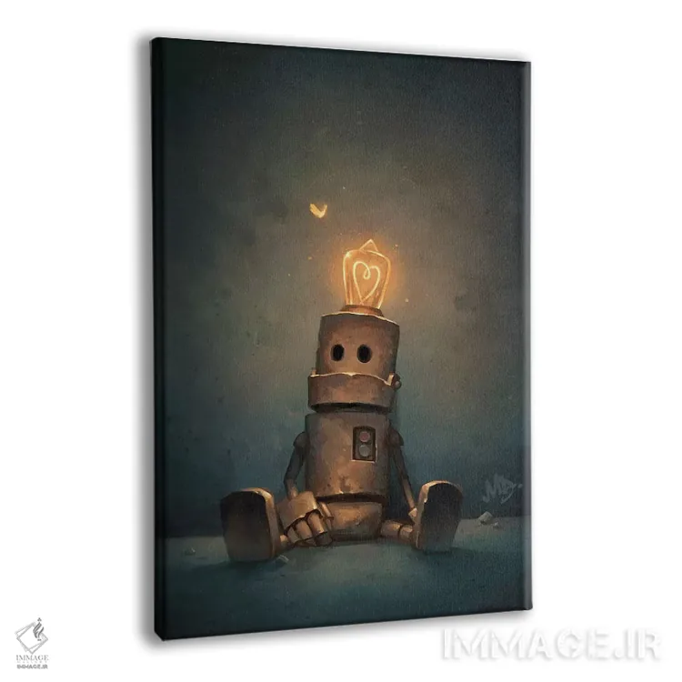 تابلو دکوراتیو صبر اثر مت دیکسون - نمای پرسپکتیو محصول