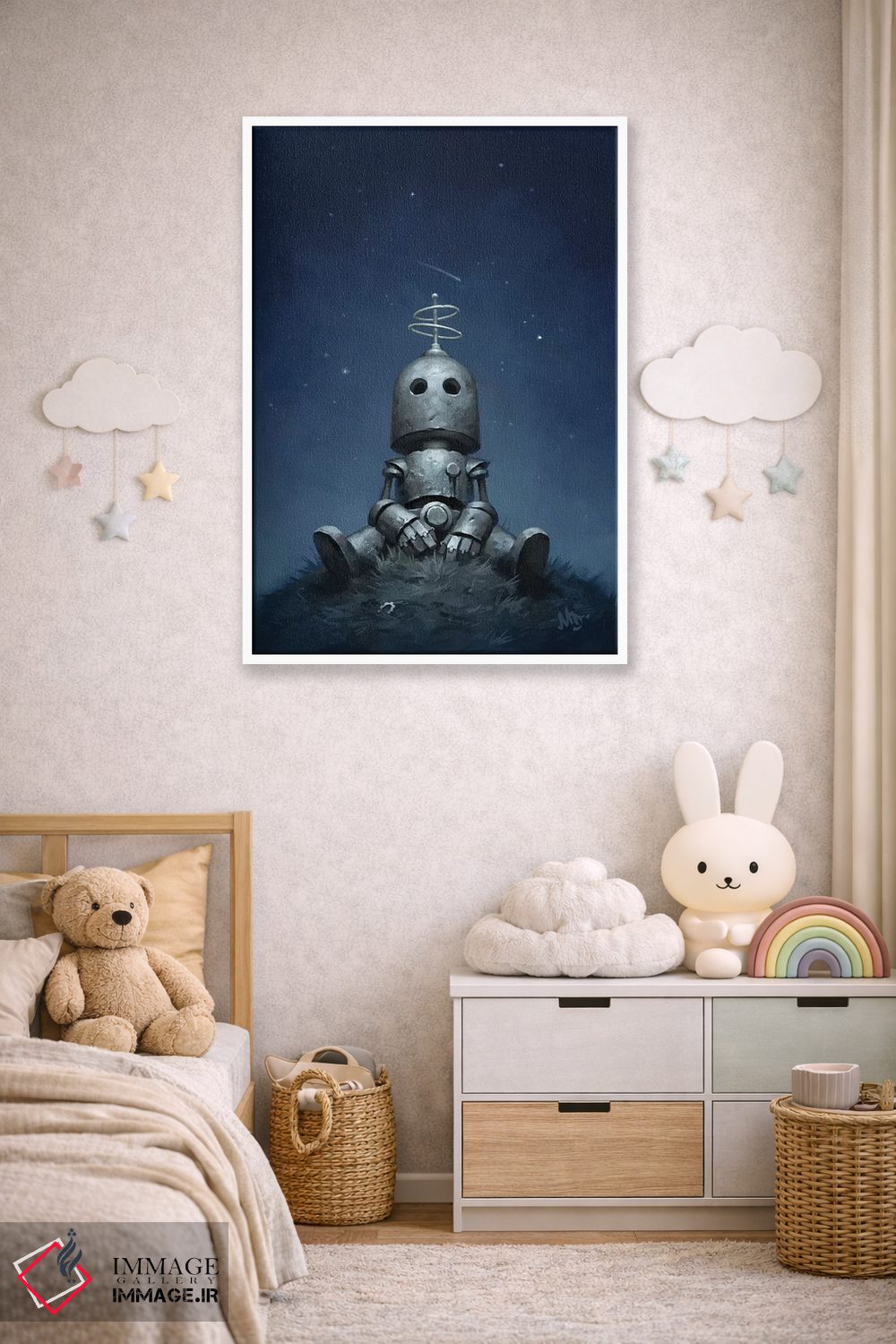 تابلو دکوراتیو وقفه اثر مت دیکسون - D4W