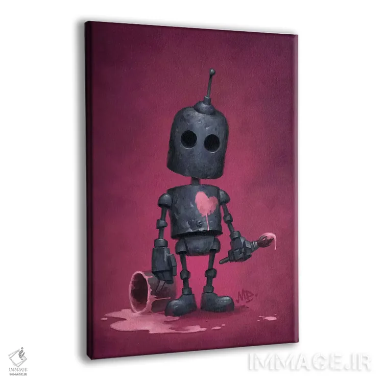 تابلو دکوراتیو هنرمند اثر مت دیکسون - نمای پرسپکتیو محصول