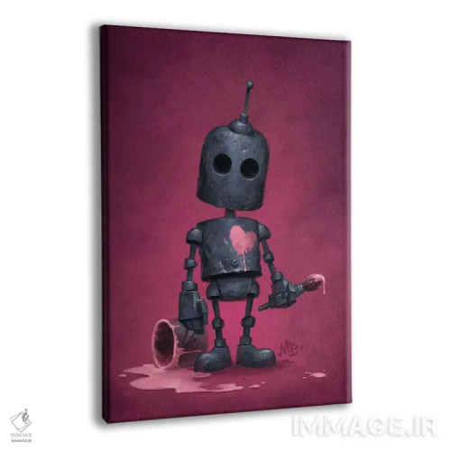 تابلو دکوراتیو هنرمند اثر مت دیکسون - نمای پرسپکتیو محصول