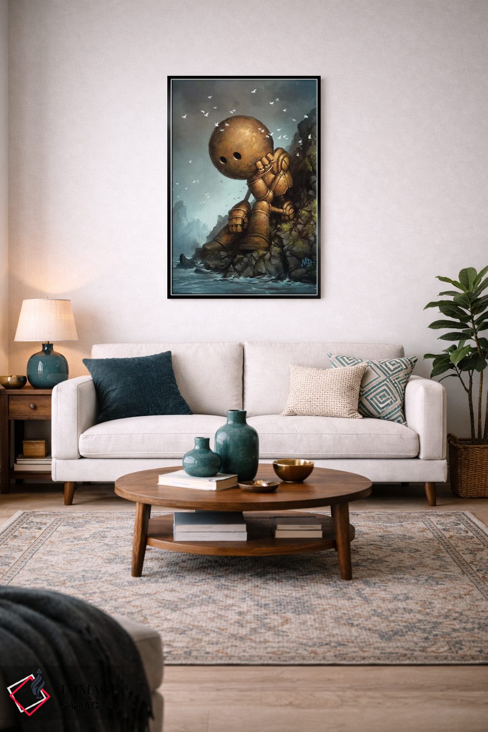 تابلو دکوراتیو درون گرایی اثر مت دیکسون - D5B