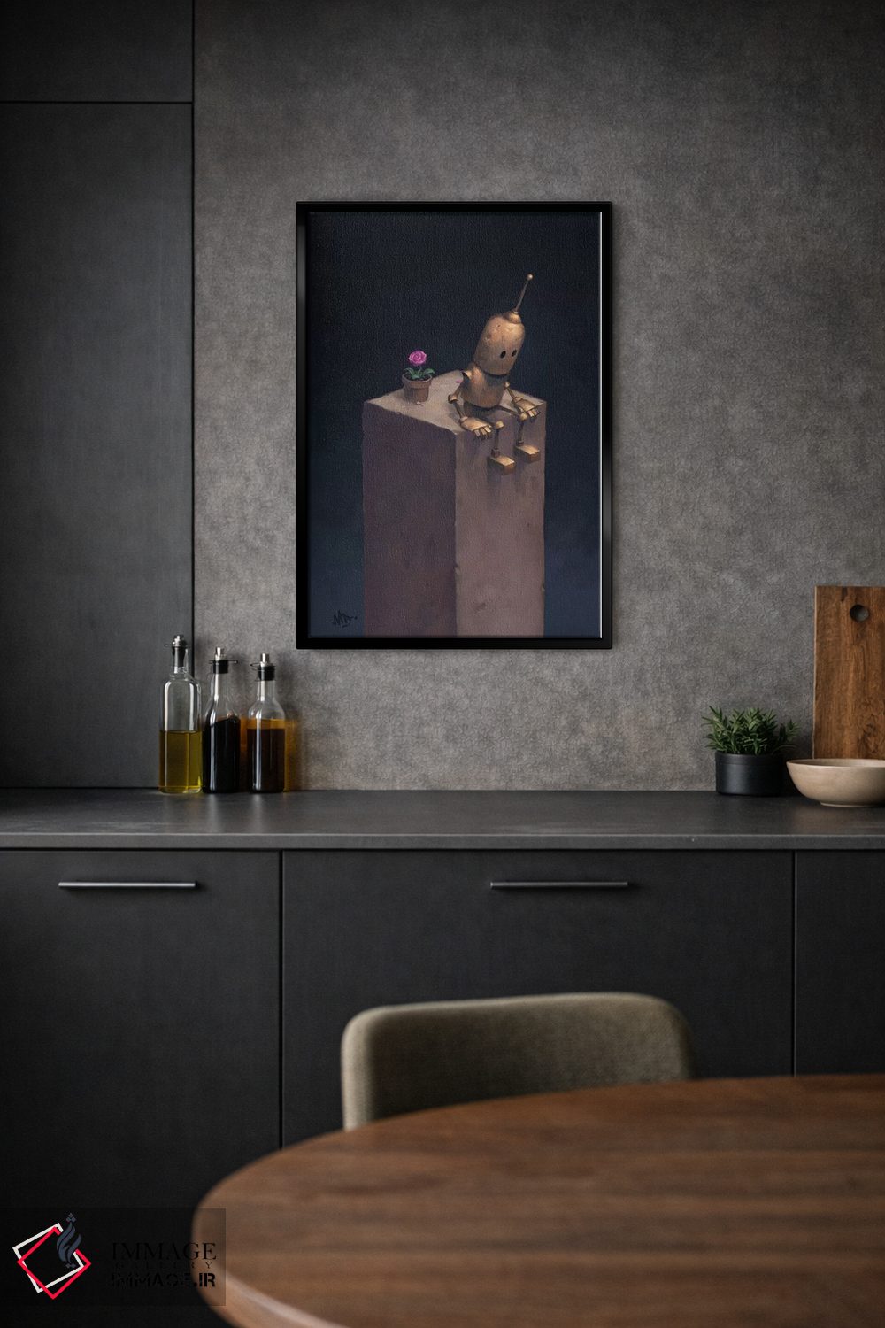 تابلو دکوراتیو پادشاهی اثر مت دیکسون - D2B