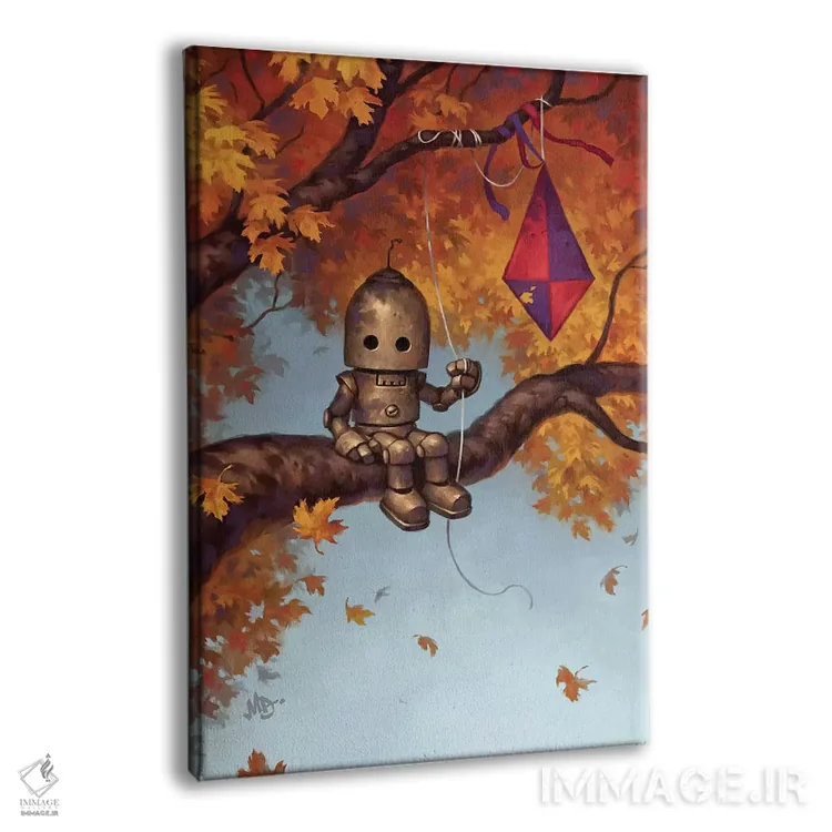 تابلو دکوراتیو راز پرواز اثر مت دیکسون - نمای پرسپکتیو محصول