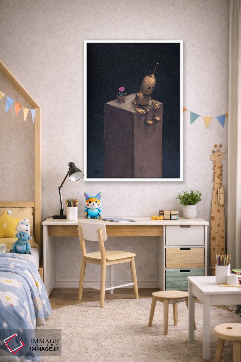 تابلو دکوراتیو پادشاهی اثر مت دیکسون - D1W