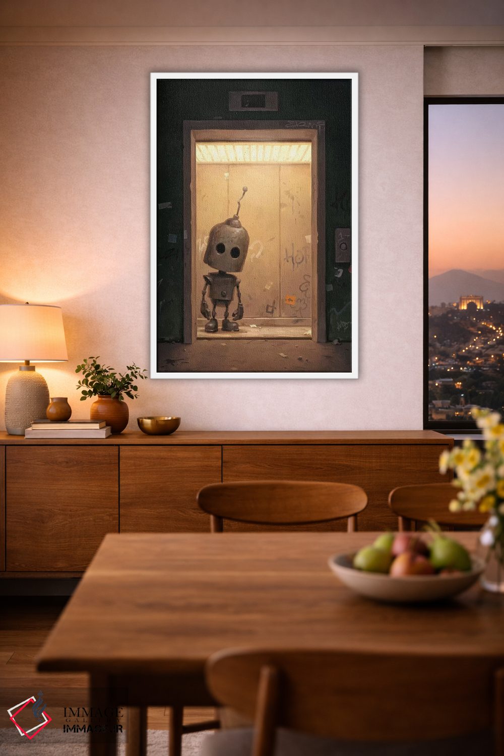 تابلو دکوراتیو دروازه اثر مت دیکسون - D1W