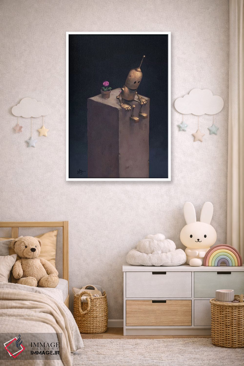 تابلو دکوراتیو پادشاهی اثر مت دیکسون - D4W