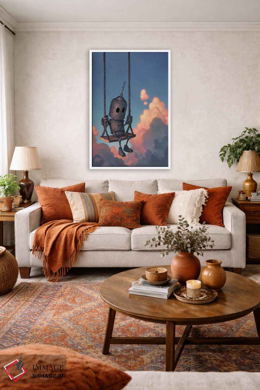 تابلو دکوراتیو هواشناس اثر مت دیکسون - D3W