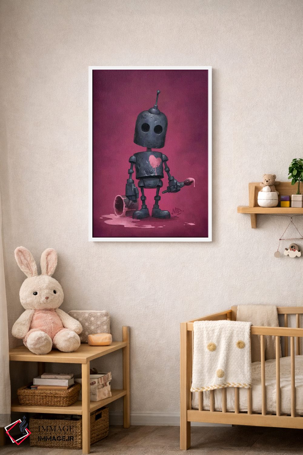 تابلو دکوراتیو هنرمند اثر مت دیکسون - D3W