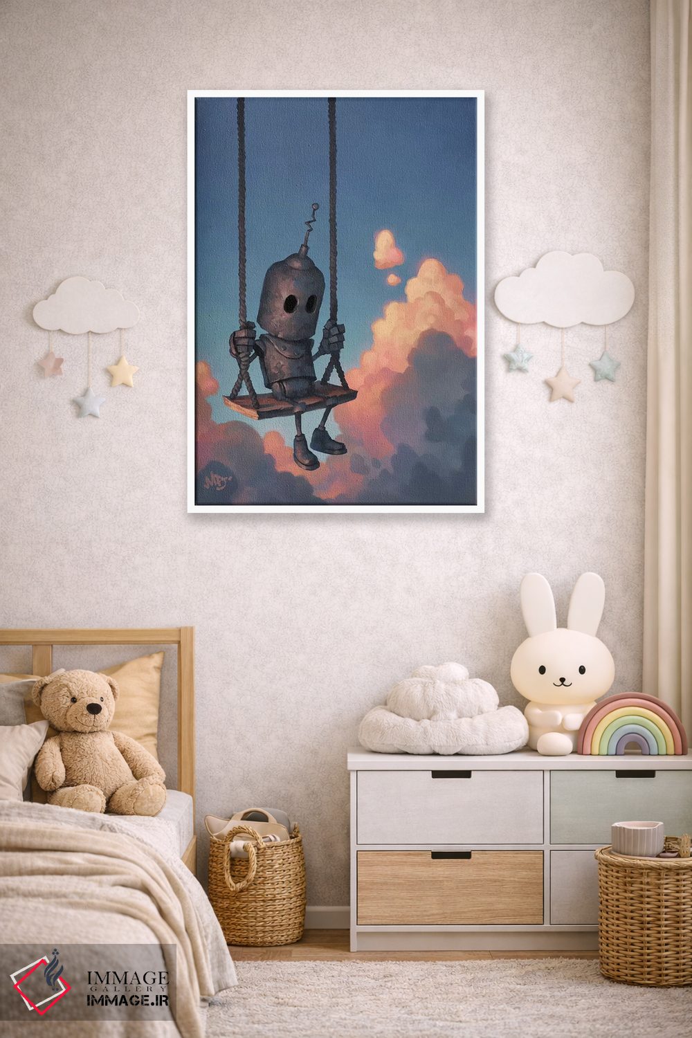 تابلو دکوراتیو هواشناس اثر مت دیکسون - D4W