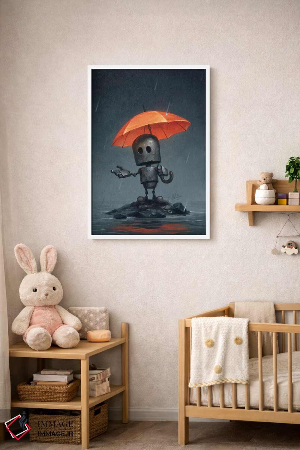 تابلو دکوراتیو فصل بارانی اثر مت دیکسون - D3W