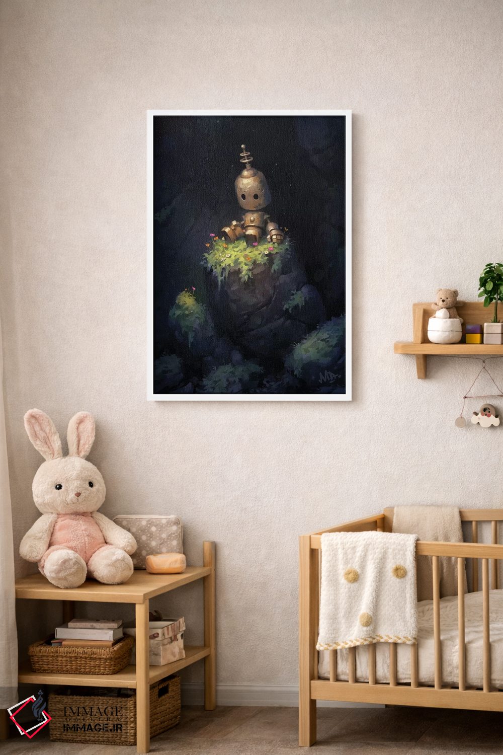 تابلو دکوراتیو باغ مخفی اثر مت دیکسون - D2W