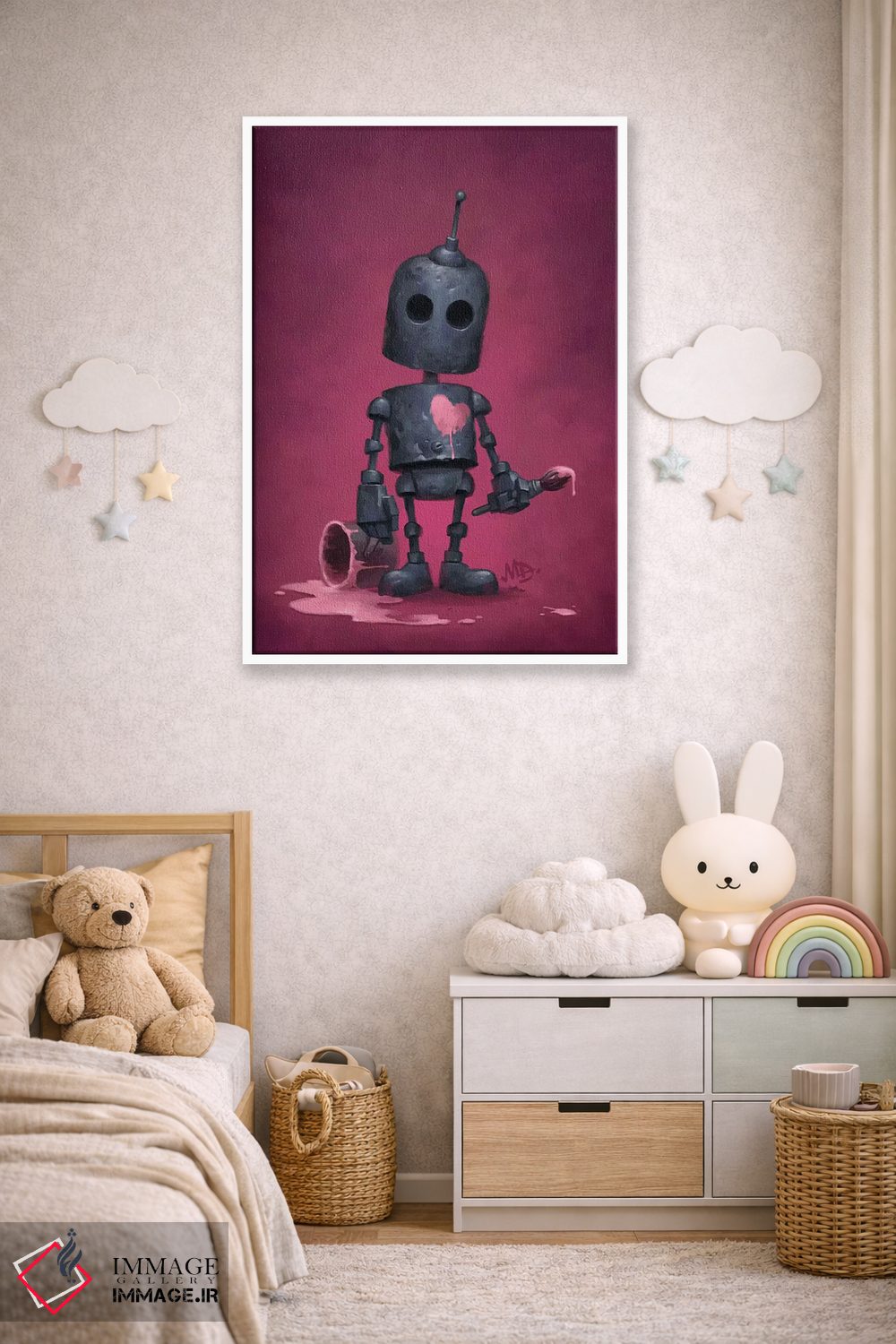 تابلو دکوراتیو هنرمند اثر مت دیکسون - D4W