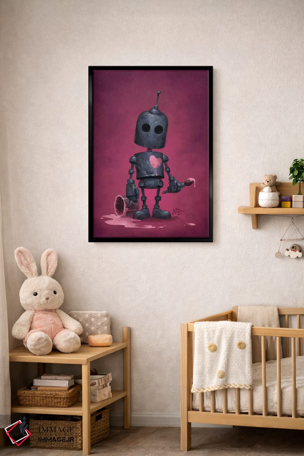 تابلو دکوراتیو هنرمند اثر مت دیکسون - D5B