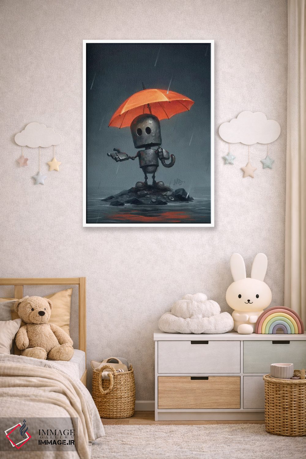 تابلو دکوراتیو فصل بارانی اثر مت دیکسون - D4W