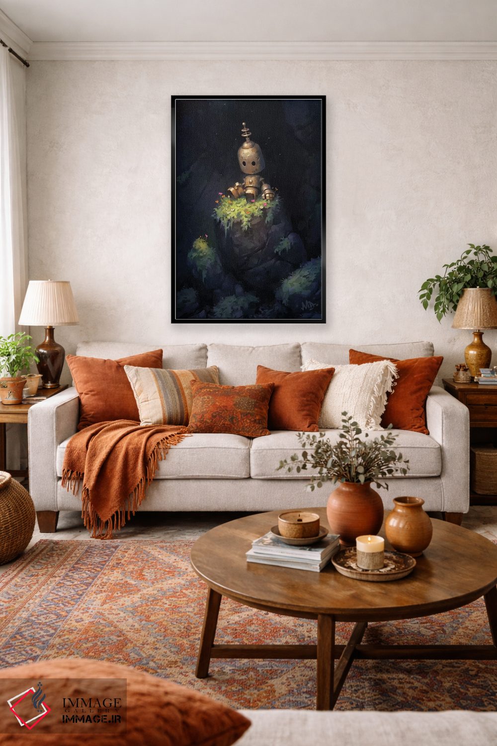 تابلو دکوراتیو باغ مخفی اثر مت دیکسون - D5B