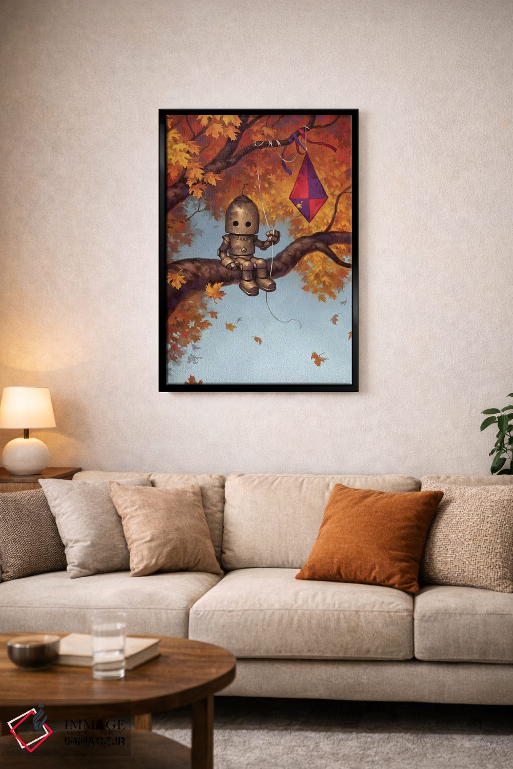 تابلو دکوراتیو راز پرواز اثر مت دیکسون - D4B