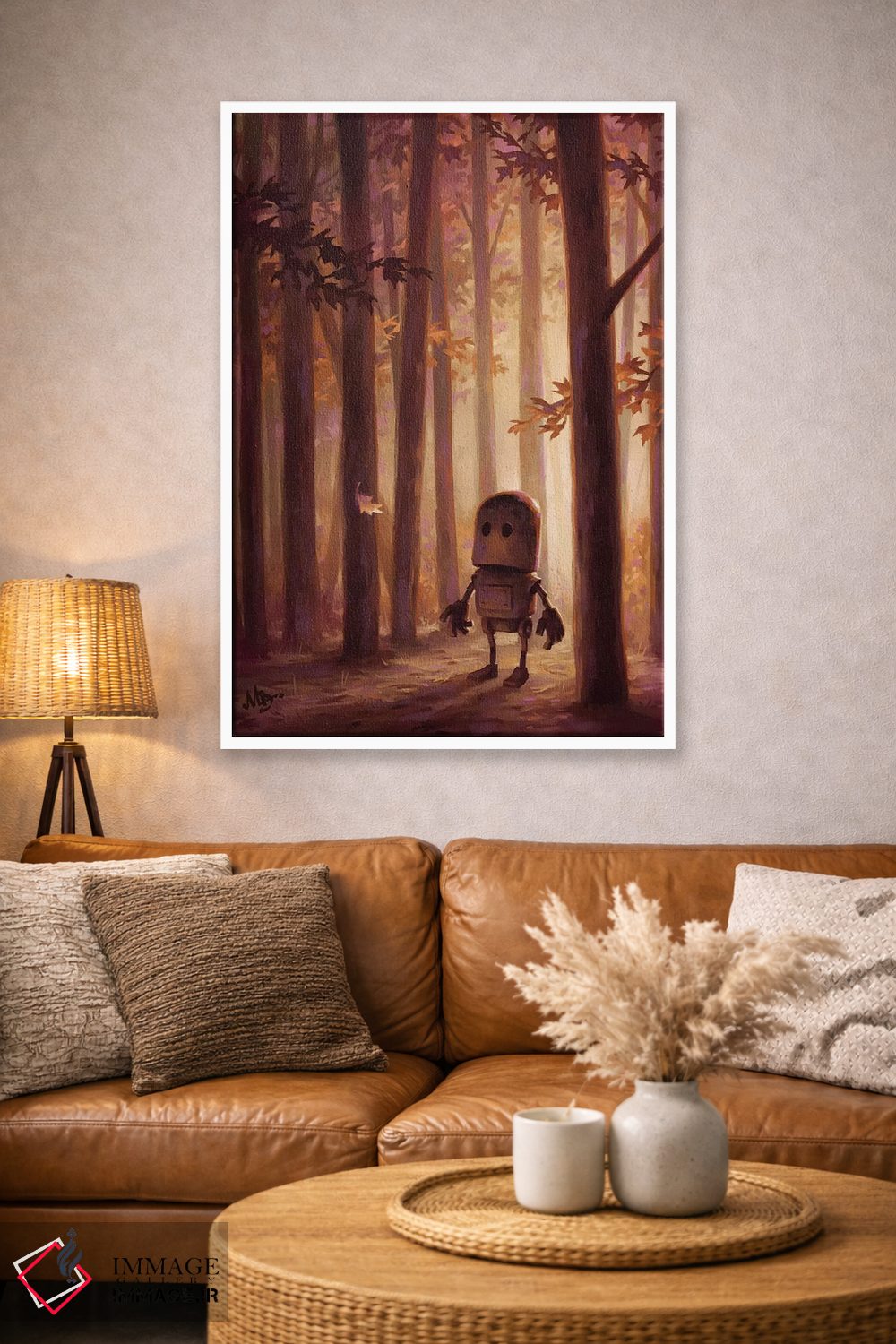 تابلو دکوراتیو آستانه اثر مت دیکسون - D3W