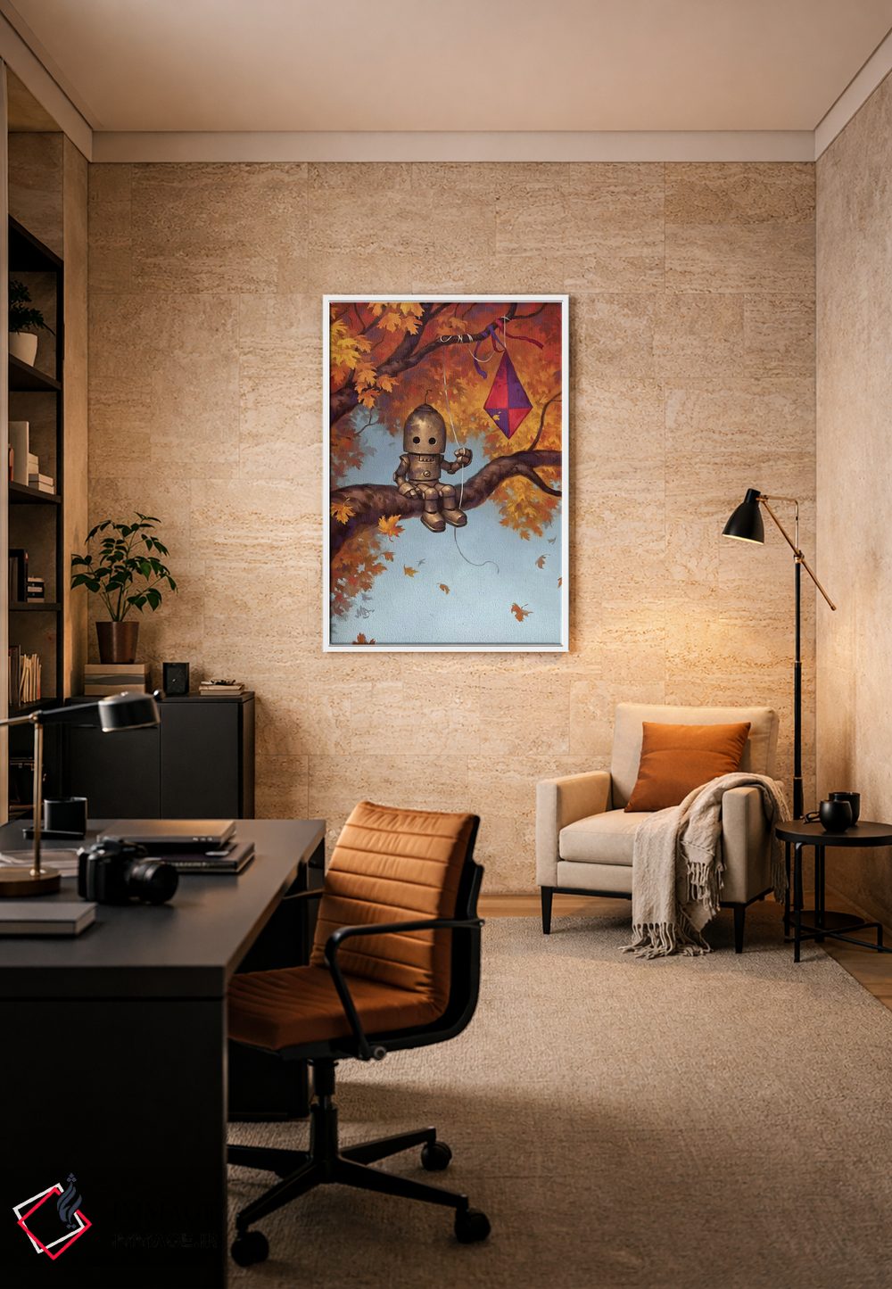 تابلو دکوراتیو راز پرواز اثر مت دیکسون - D6W