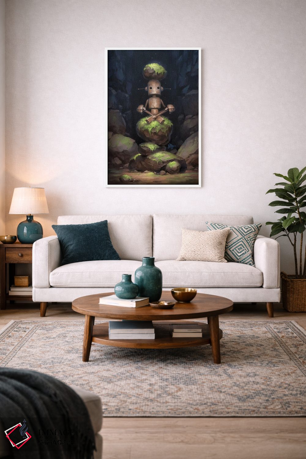 تابلو دکوراتیو توتم اثر مت دیکسون - D3W