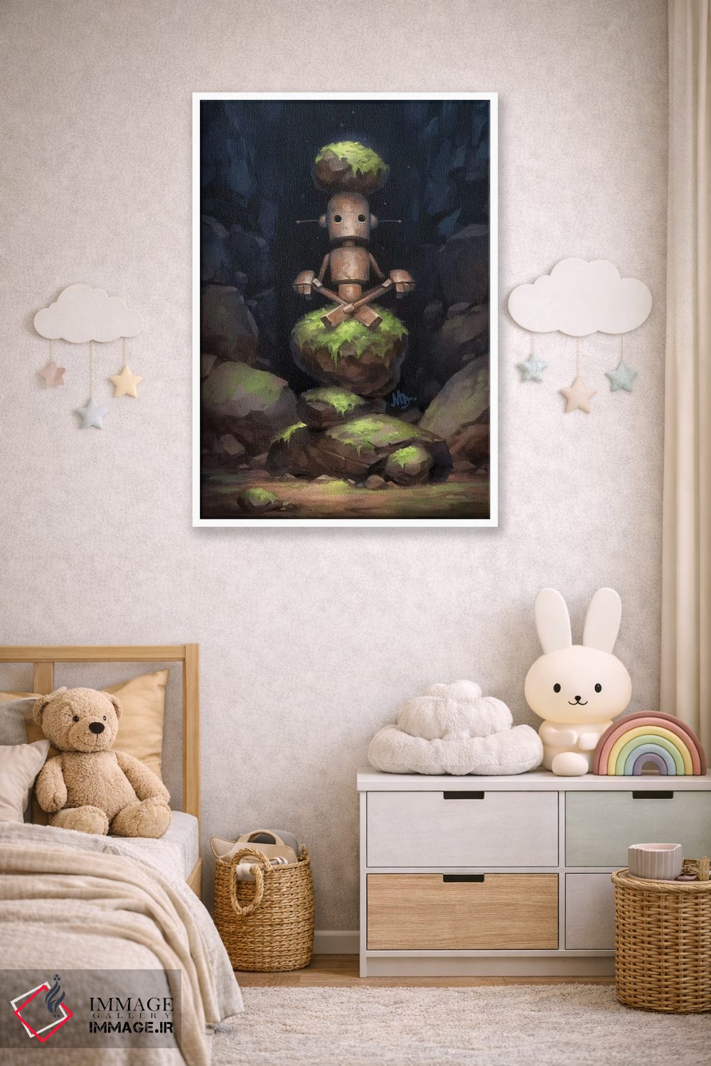 تابلو دکوراتیو توتم اثر مت دیکسون - D4W