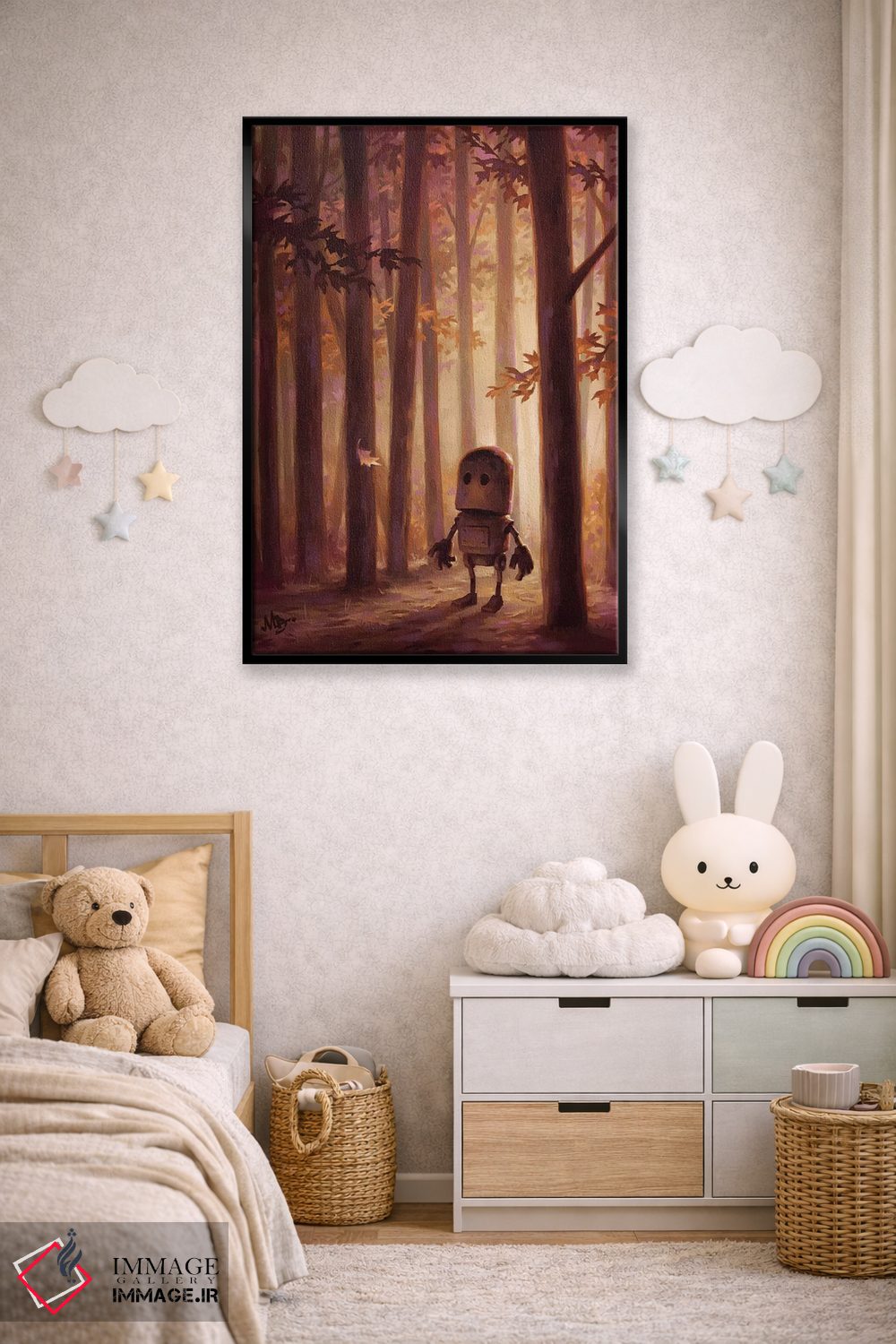 تابلو دکوراتیو آستانه اثر مت دیکسون - D6B