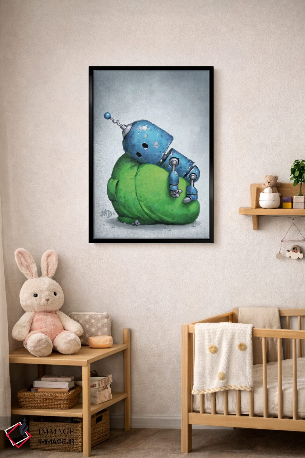 تابلو دکوراتیو باتری کم اثر مت دیکسون - D4B