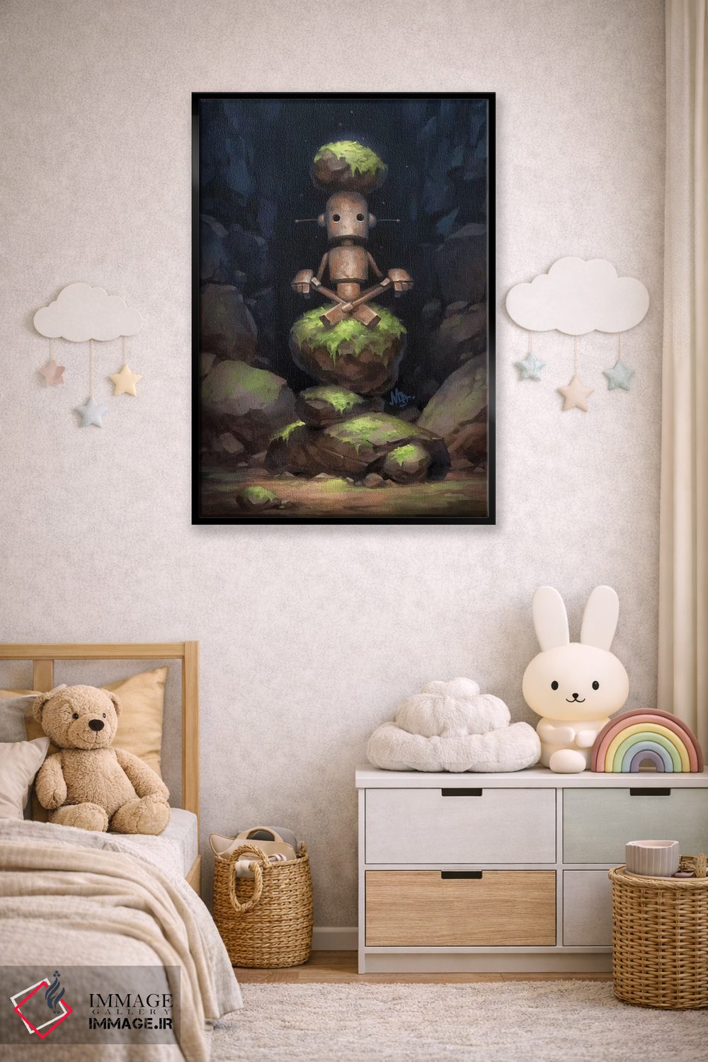 تابلو دکوراتیو توتم اثر مت دیکسون - D6B