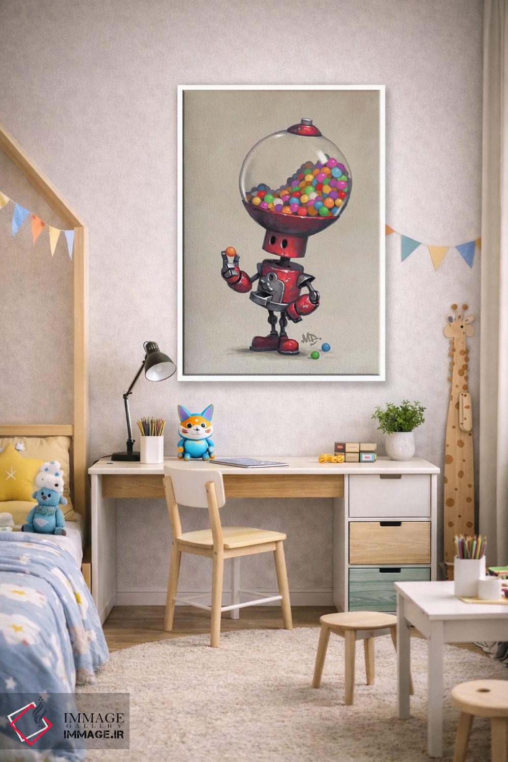 تابلو دکوراتیو خاطرات اثر مت دیکسون - D1W