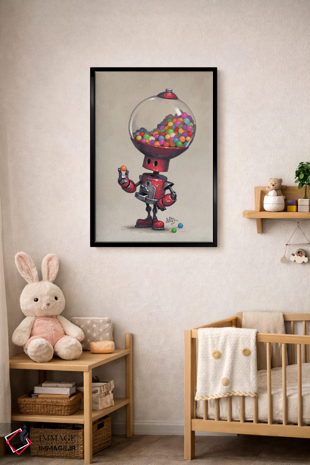 تابلو دکوراتیو خاطرات اثر مت دیکسون - D6B