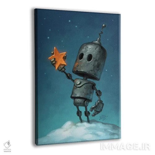 تابلو دکوراتیو بی جا اثر مت دیکسون - نمای پرسپکتیو محصول