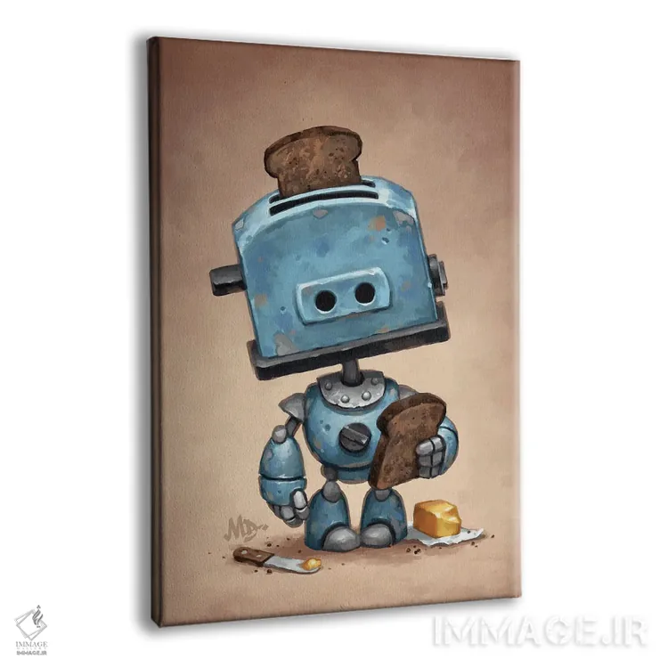 تابلو دکوراتیو آفرین اثر مت دیکسون - نمای پرسپکتیو محصول