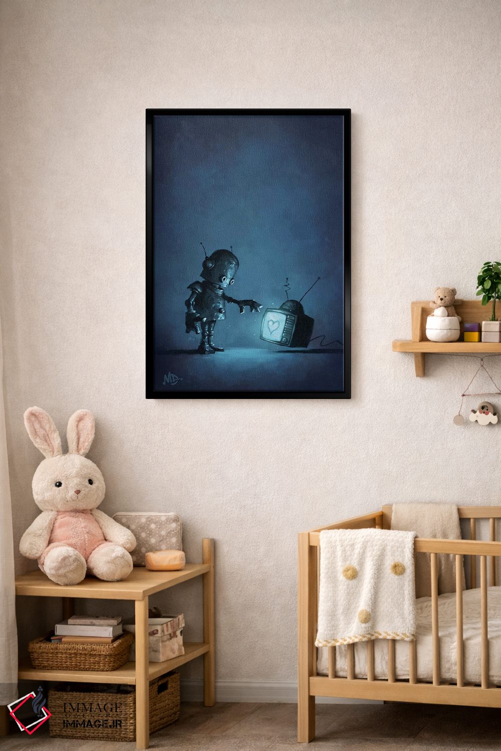 تابلو دکوراتیو تماس اثر مت دیکسون - D5B