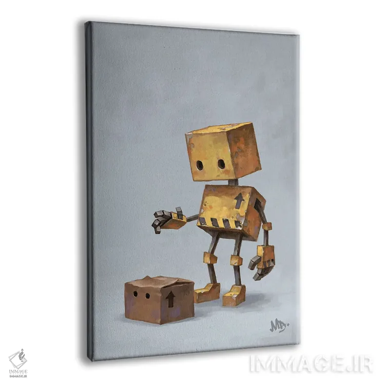 تابلو دکوراتیو شگفتی های پنهان اثر مت دیکسون - نمای پرسپکتیو محصول