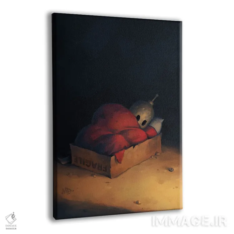 تابلو دکوراتیو شکننده اثر مت دیکسون - نمای پرسپکتیو محصول