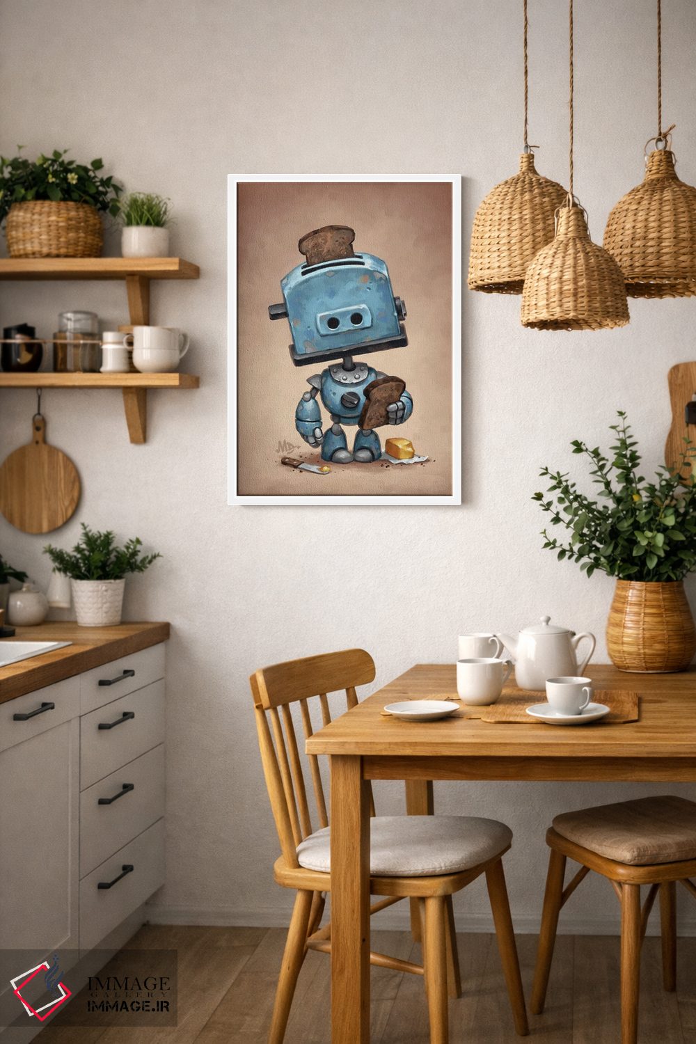 تابلو دکوراتیو آفرین اثر مت دیکسون - D3W