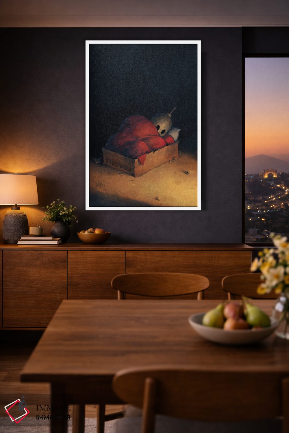 تابلو دکوراتیو شکننده اثر مت دیکسون - D2W