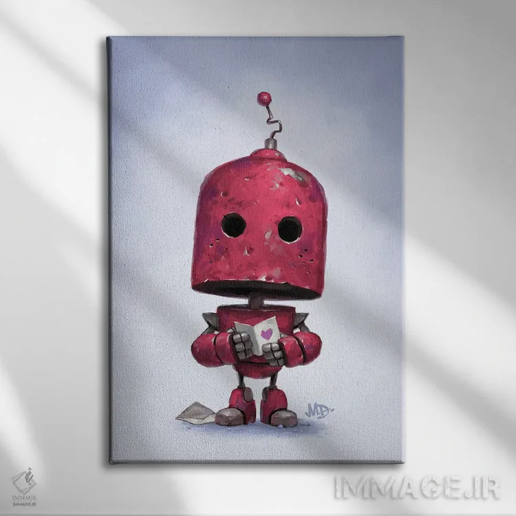 تابلو دکوراتیو کلمات مهربانانه اثر مت دیکسون - نمای روبهرو روی دیوار