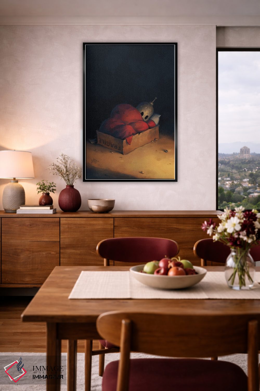 تابلو دکوراتیو شکننده اثر مت دیکسون - D5B