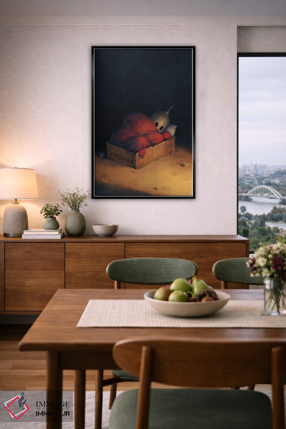 تابلو دکوراتیو شکننده اثر مت دیکسون - D6B