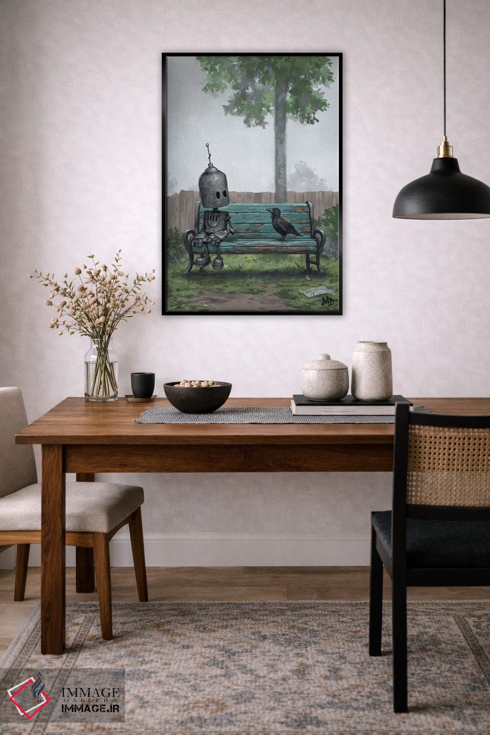 تابلو دکوراتیو بازجویی اثر مت دیکسون - D6B