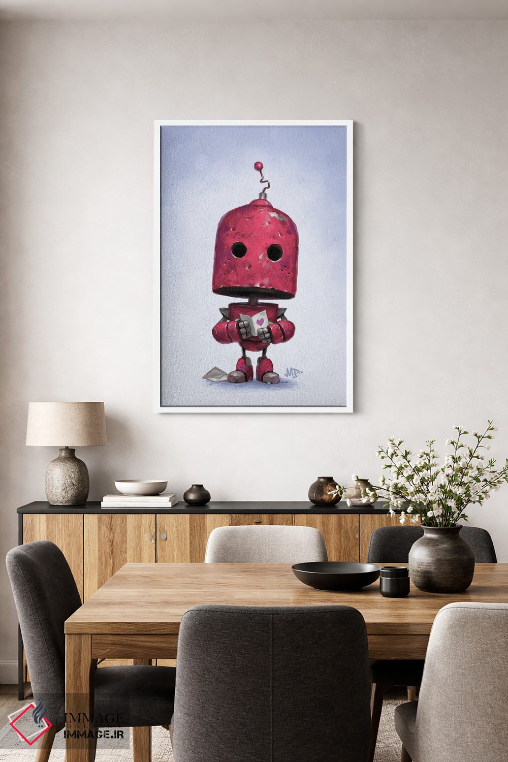 تابلو دکوراتیو کلمات مهربانانه اثر مت دیکسون - D2W