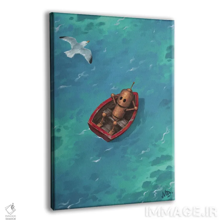 تابلو دکوراتیو شاید فردا اثر مت دیکسون - نمای پرسپکتیو محصول