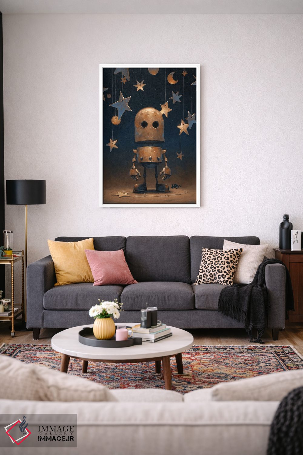 تابلو دکوراتیو به سوی ستارگان اثر مت دیکسون - D3W