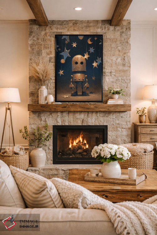 تابلو دکوراتیو به سوی ستارگان اثر مت دیکسون - D2B