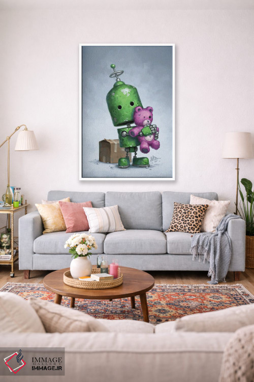 تابلو دکوراتیو اینجا و اکنون اثر مت دیکسون - D1W