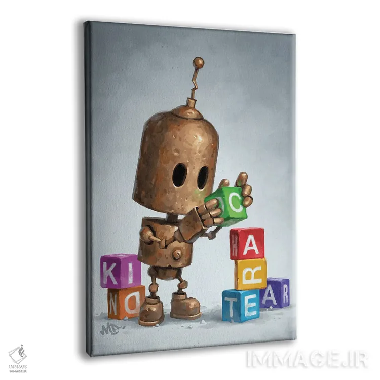 تابلو دکوراتیو معمار اثر مت دیکسون - نمای پرسپکتیو محصول