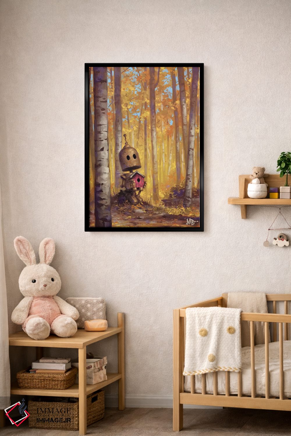 تابلو دکوراتیو دلتنگی اثر مت دیکسون - D4B