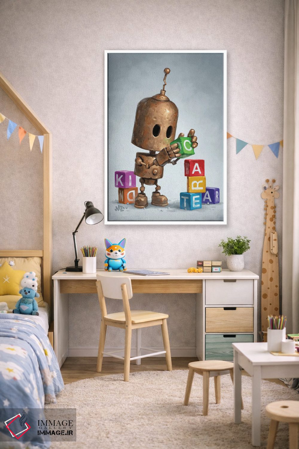 تابلو دکوراتیو معمار اثر مت دیکسون - D1W