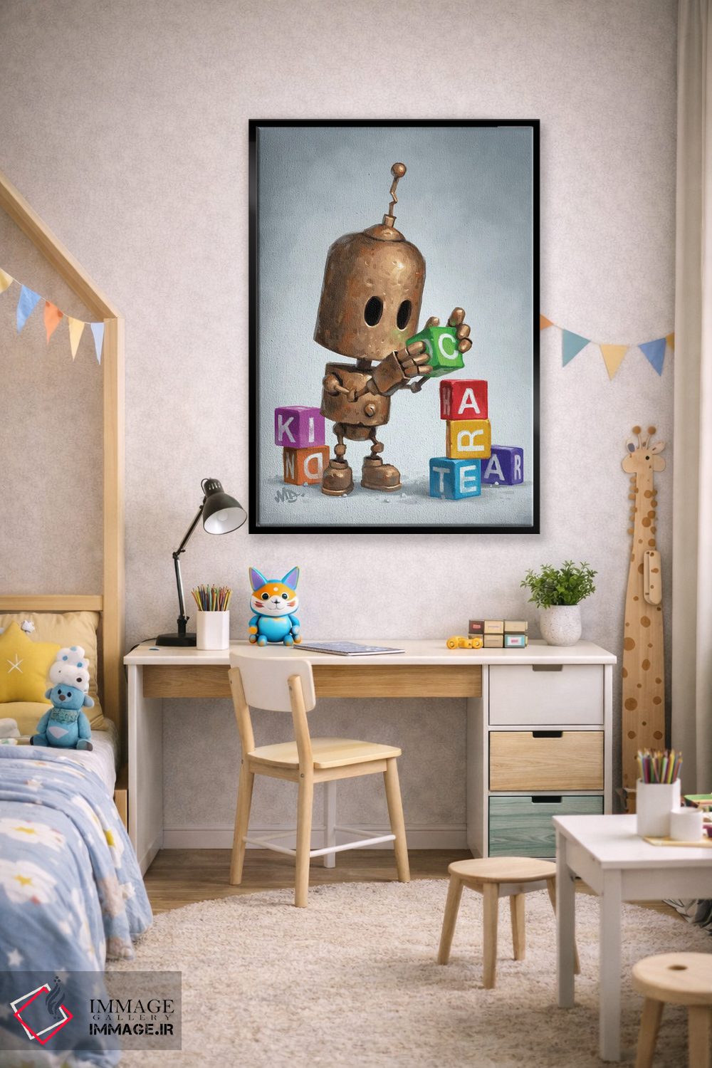 تابلو دکوراتیو معمار اثر مت دیکسون - D3B