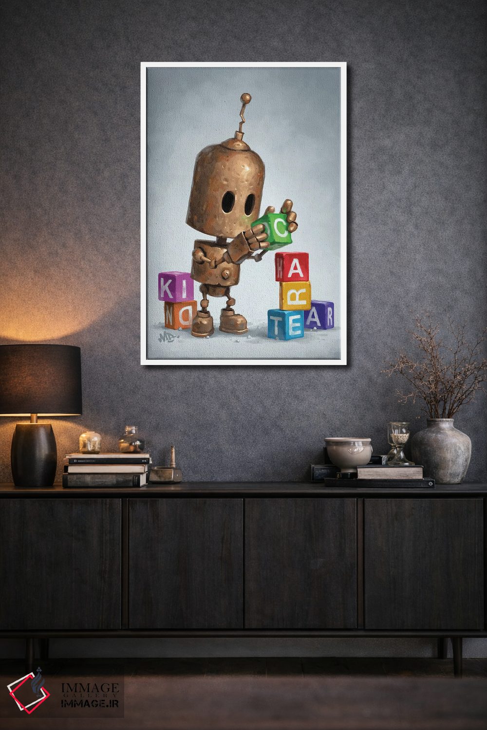 تابلو دکوراتیو معمار اثر مت دیکسون - D2W